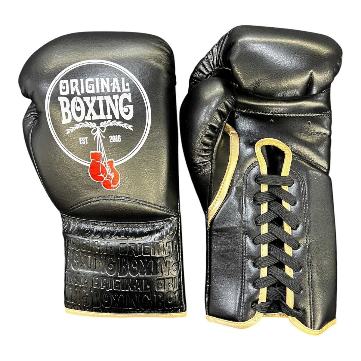 Black Original Boxing sparring gloves